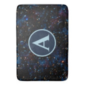 Tapis De Bain Ciel étoilé avec étoiles et planètes (devant Vertical)