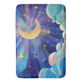 Tapis De Bain Ciel nocturne - Art numérique Mosaic (devant Vertical)