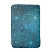 Tapis De Bain Ciel Stellaires Cosmique Bleu (Devant (Vertical))
