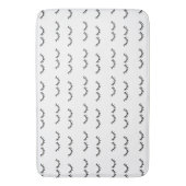 Tapis De Bain Cils noirs (devant Vertical)