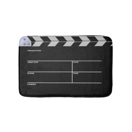 Tapis De Bain Cinéma de claquette (Devant)