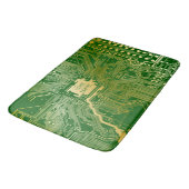 Tapis De Bain Circuit Monogramme Motherboard Electronics Chip Te (Angle)