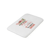 Tapis De Bain Citation de jeu de Noël de l'infirmière drôle (Angle)