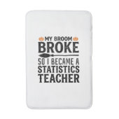 Tapis De Bain Citation drôle de professeur de statistiques pour (Devant (Vertical))