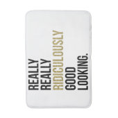 Tapis De Bain Citation Ridiculement Bonne (Devant (Vertical))