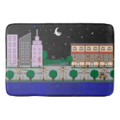 Tapis De Bain Cité de Nuit (Devant)