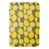 Tapis De Bain Citron Jaune Moderne Amusant mignon (devant Vertical)