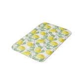 Tapis De Bain Citrons Et Feuilles Frais (Angle)