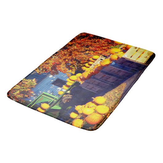 Tapis De Bain Citrouille (Angle)