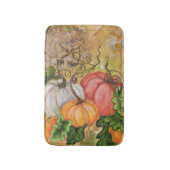 Tapis De Bain Citrouille - Aquarelle (Devant (Vertical))