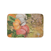 Tapis De Bain Citrouille - Aquarelle (Devant)