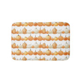 Tapis De Bain Citrouille d'automne : Motif d'illustration aquare (Devant)