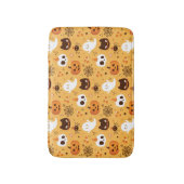 Tapis De Bain Citrouille de chats d'Halloween (Devant (Vertical))