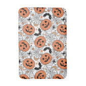 Tapis De Bain Citrouille éffrayant Motif Halloween (Devant (Vertical))