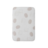 Tapis De Bain Citrouille gris automne saison automne Motif (Devant (Vertical))