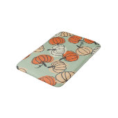 Tapis De Bain Citrouille : Merci motif sans soucis. (Angle)