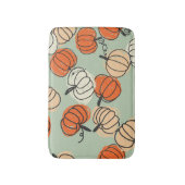 Tapis De Bain Citrouille : Merci motif sans soucis. (Devant (Vertical))
