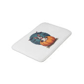 Tapis De Bain Citrouille Pitbull Smile (Angle)