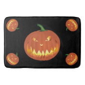 Tapis De Bain Citrouille pour Halloween... (Devant)