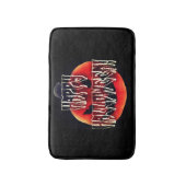 Tapis De Bain Citrouille-Scare-Wht (Devant (Vertical))