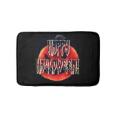 Tapis De Bain Citrouille-Scare-Wht (Devant)