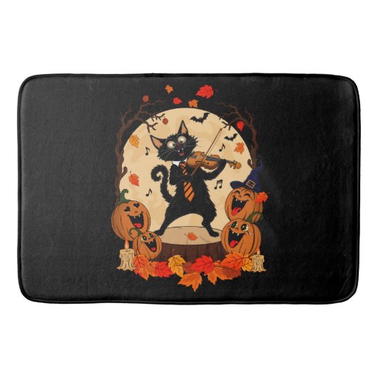 Tapis de bain citrouilles (Devant)