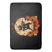 Tapis de bain citrouilles (devant Vertical)