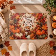 Citrouilles de renard chaudes et cosy Illustration