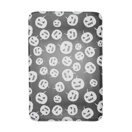 Tapis De Bain Citrouilles d'Halloween (Devant (Vertical))
