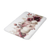 Tapis De Bain Citrouilles et fleurs d'automne (Angle)