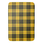Tapis De Bain Citrus Jaune Et Noir Plaid (devant Vertical)