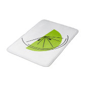 Tapis de bain Citrus Lime (Angle)
