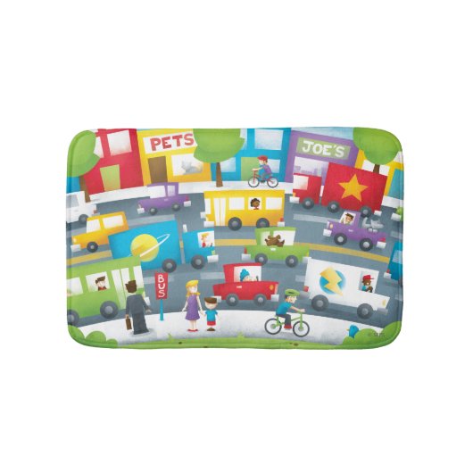 Tapis De Bain City Street (Devant)