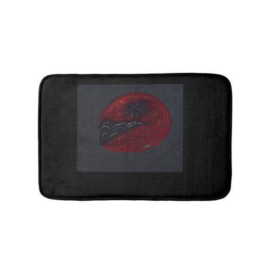 Tapis de bain Clair de lune sanglant (Devant)