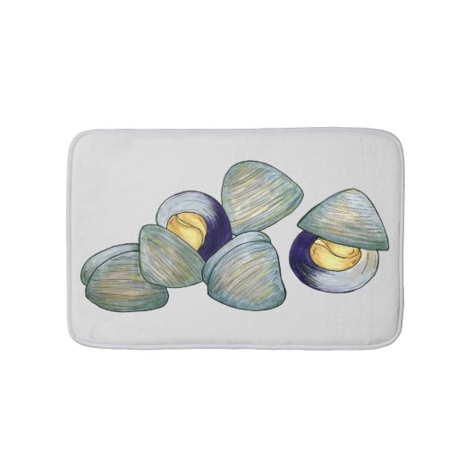 Tapis De Bain Clams Clambake Rhode Island Nouvelle-Angleterre (Devant)