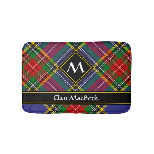 Tapis De Bain Clan MacBeth Tartan Bath Mat (Devant)