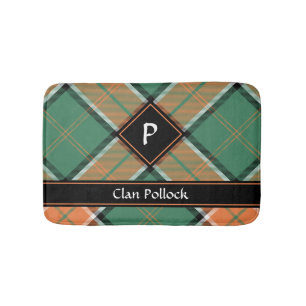 Tapis De Bain Clan Pollock Tartan