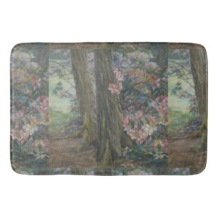 Tapis De Bain Clara Voortman Rhododendron Bush dans un jardin
