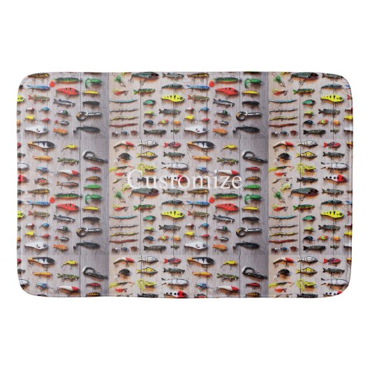 Tapis De Bain Classic Fishing Lures Thunder_Cove (Devant)