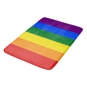 Tapis De Bain Classic LGBTQ Rainbow Pride drapeau (Angle)