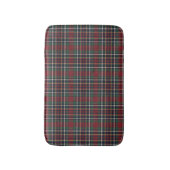 Tapis De Bain Classic Red Dark Blue Green Plaid Pattern (Devant (Vertical))