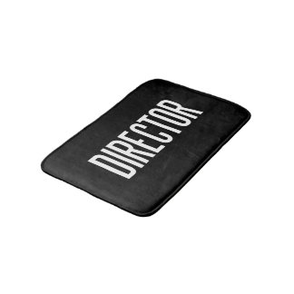 Tapis de bain classique de directeur petit (noir)