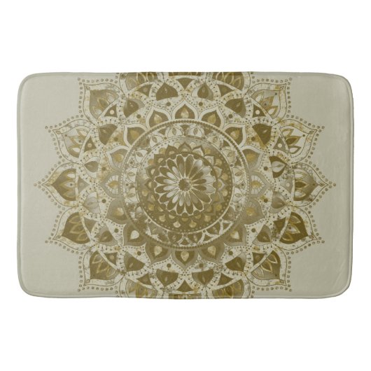 Tapis De Bain Classique Mandala Inde Style 4 (Devant)