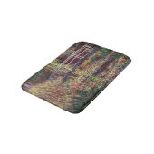 Tapis De Bain Claude Monet - Eau Lily étang, Harmonie rose (Angle)