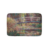 Tapis De Bain Claude Monet - Eau Lily étang, Harmonie rose (Devant)