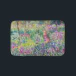 Tapis De Bain Claude Monet - Le jardin d'Iris à Giverny<br><div class="desc">Jardin d'Iris à Giverny / Jardin d'Artiste à Giverny - Claude Monet,  1899-1900</div>