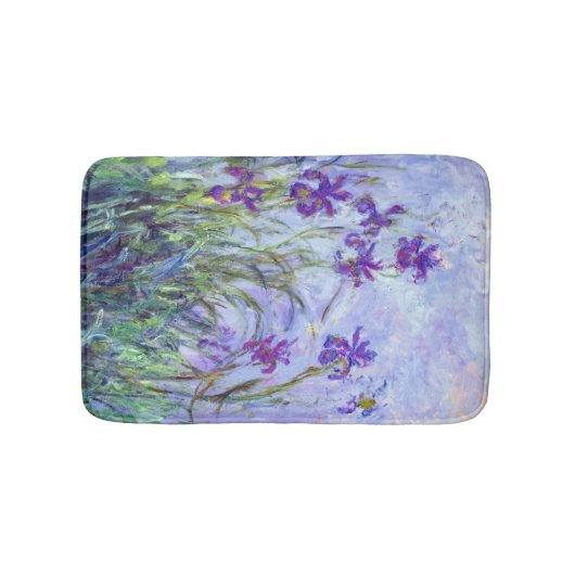 Tapis De Bain Claude Monet - Lilac Irises / Iris Mauves (Devant)