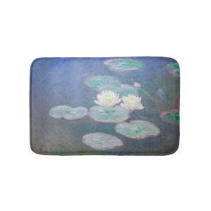 Tapis De Bain Claude Monet - Lys à eau, effet du soir