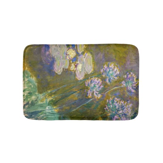 Tapis De Bain Claude Monet - Nénuphars et Agapanthus (Devant)
