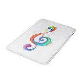 Tapis De Bain Clé arc-en-ciel (Angle)